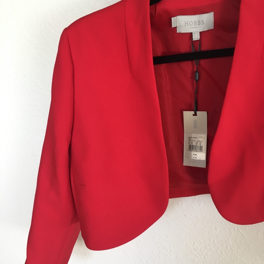 Red blazer (Hobbs)